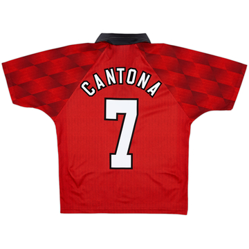 1996-98 Manchester United Maillot domicile Cantona #7 - 9/10 - (Y)