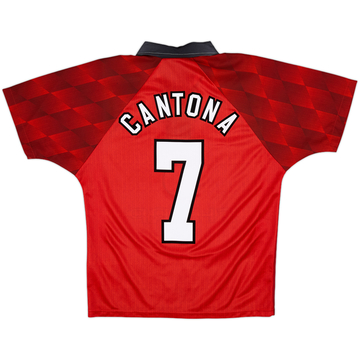 1996-98 Manchester United Maillot domicile Cantona #7 - 10/10 - (Y)