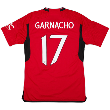2023-24 Manchester United Maillot Domicile Garnacho #17 - 8/10 - (M)
