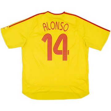 2006-07 Liverpool Maillot extérieur Alonso #14 - 6/10 - (XXL)