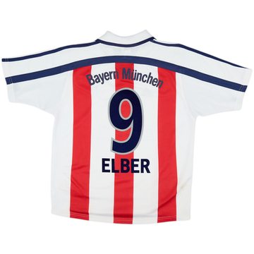 2000-01 Bayern Munich Maillot extérieur Elber #9 - 6/10 - (Y)