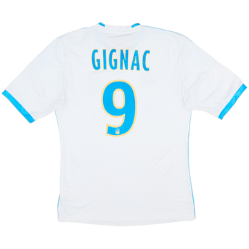 2013-14 Olympique Marseille Maillot Domicile Gignac #9 - 8/10 - (S)