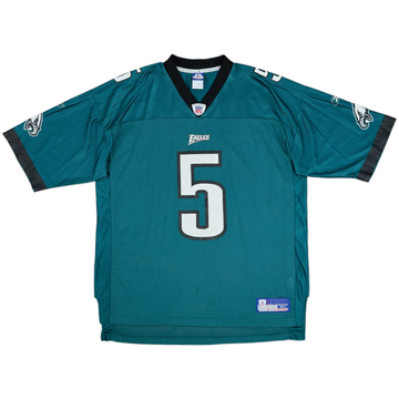 2002 Philadelphia Eagles McNabb #5 Reebok On Field Maillot domicile - 7/10 - (XL)