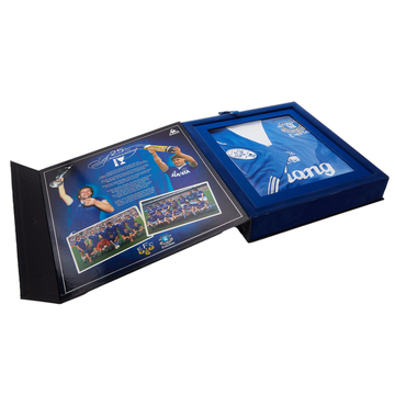 2009-10 Everton Maillot domicile commémoratif édition limitée Nº 3734 (XXL)