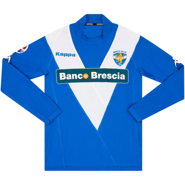 2005-06 Brescia Maillot de match domicile ML Mannini #40