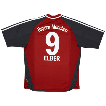 2001-02 Bayern Munich Home Shirt Elber #9