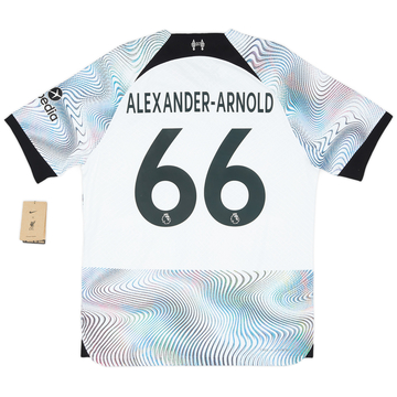 2022-23 Liverpool Maillot extérieur authentique Alexander-Arnold #66
