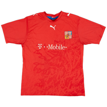 Maillot Domicile Basique Czech Republic 2006-08 - 5/10 - (XL)