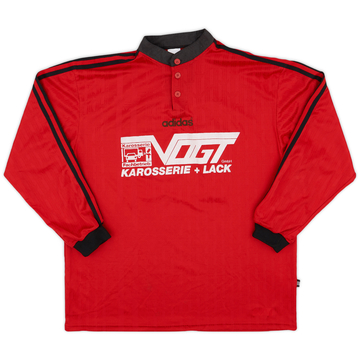 1990s adidas Maillot Template L/S #14 - 9/10 - (XL)