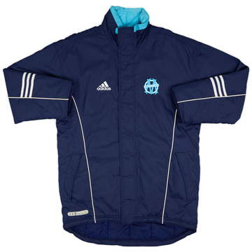 1999-00 Olympique Marseille adidas Doudoune de banc - 8/10 - (M)