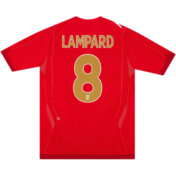 2006-08 England Maillot extérieur Lampard #8 - 6/10 - (S)