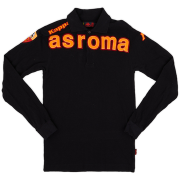 2009-10 Roma Kappa Polo manches longues - 8/10 - (XS)