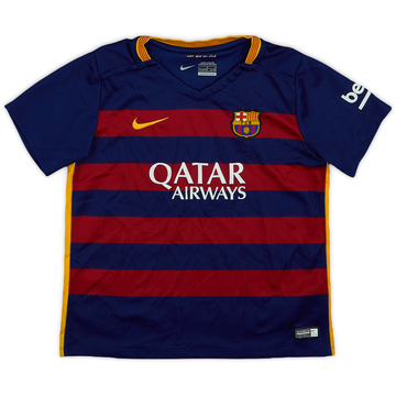 2015-16 Barcelona Maillot domicile - 7/10 - (S.Boys)
