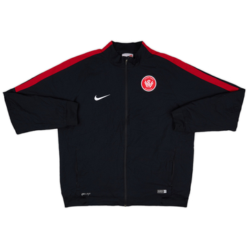 2014-15 Western Sydney Wanderers Nike Veste de survêtement - 9/10 - (XL)