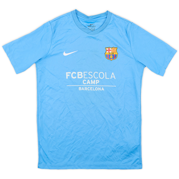 Maillot d'entraînement 2017-18 Barcelona 'FCBEscola Camp' - 8/10 - (XL.Boys)