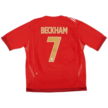 2006-08 England Maillot extérieur Beckham #7 (XXL)