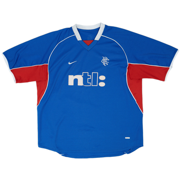 Maillot domicile Rangers 2001-02 - 7/10 - (3XL)