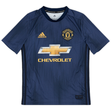 2018-19 Manchester United Maillot Third - 8/10 - (L.Boys)