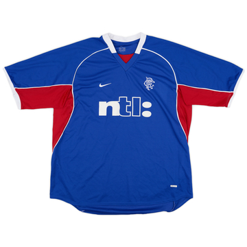 2001-02 Rangers Maillot domicile - 8/10 - (XL)