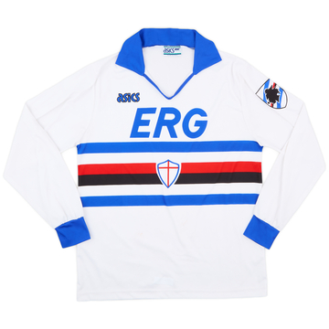 1990-92 Sampdoria Maillot Extérieur Manches Longues - 7/10 - (M)