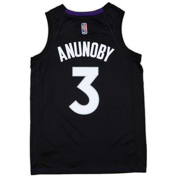2020-21 Toronto Raptors Anunoby #3 Nike Swingman Maillot Alternatif (M)