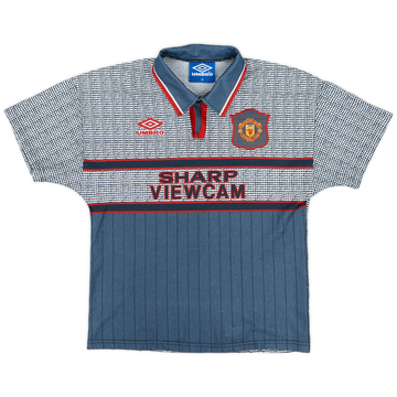 1995-96 Manchester United Maillot extérieur - 8/10 - (Garçons L)