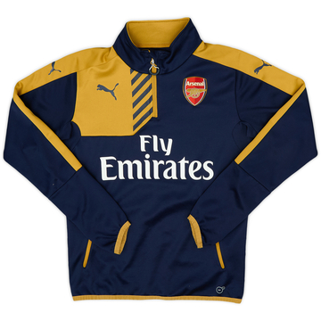 2015-16 Arsenal Puma Haut d'entraînement col zippé - 7/10 - (S)