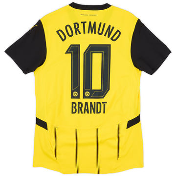 2024-25 Maillot Domicile Authentique Borussia Dortmund Brandt #10