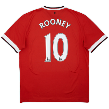 2014-15 Manchester United Maillot domicile Rooney #10 - 6/10 - (L)