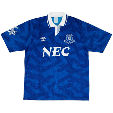 Maillot domicile Everton 1991-93 - 7/10 - (L)
