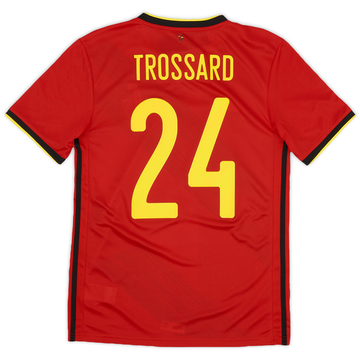 Maillot domicile Belgique 2020-21 Trossard #24 (S)