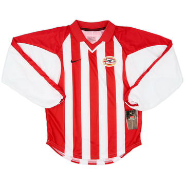 2000-02 PSV Maillot domicile manches longues (Garçon L)