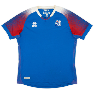 2018-19 Iceland Maillot Domicile - 8/10 - (XL)
