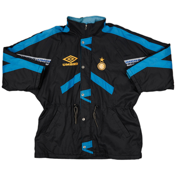 1997-98 Inter Milan Umbro Manteau de banc rembourré - 6/10 - (XXL)
