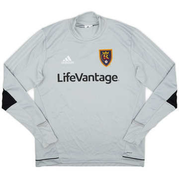 2014-16 Real Salt Lake Édition Staff adidas Haut de survêtement KH - 10/10 - (L)