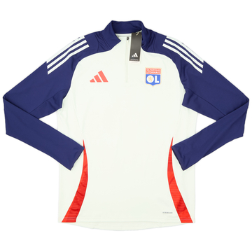 2024-25 Lyon adidas 1/4 Zip Haut d'entraînement
