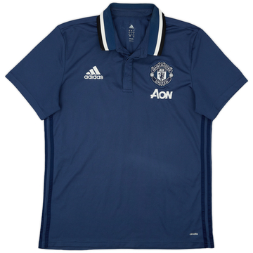 2016-17 Manchester United adidas Polo - 9/10 - (L)