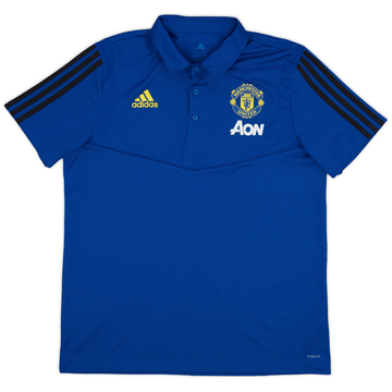 2019-20 Manchester United adidas Polo - 8/10 - (L)