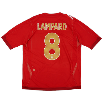 2006-08 England Maillot extérieur Lampard #8 - 7/10 - (L)