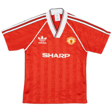1988-90 Manchester United Maillot domicile #7 - 7/10 - (Garçons L)