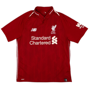 2018-19 Liverpool Maillot Domicile - 8/10 - (XL.Boys)