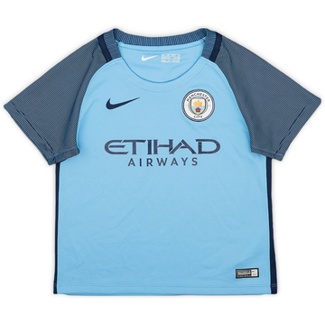Maillot domicile Manchester City 2016-17 - 9/10 - (3-4 ans)