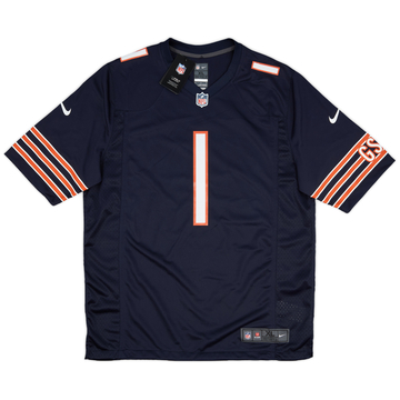2021-23 Chicago Bears Fields #1 Nike Maillot de match domicile (XL)