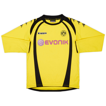 2009-10 Borussia Dortmund Maillot Domicile ML - 8/10 - (XL.Boys)