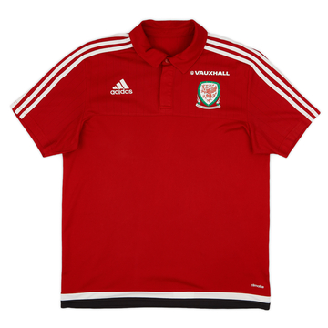 Polo adidas Wales 2016-17 - 8/10 - (L)