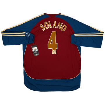2006-07 Newcastle Maillot Extérieur L/S Solano #4 (XXL)