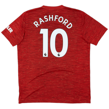 2020-21 Manchester United Maillot domicile Rashford #10 - 5/10 - (XL)