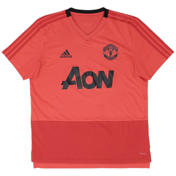 2018-19 Manchester United adidas Maillot d'entraînement - 8/10 - (L)