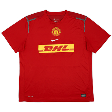 2012-13 Manchester United Maillot d'entraînement Nike version joueur - 8/10 - (XL)