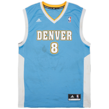 2011-14 Denver Nuggets Gallinari #8 adidas Maillot extérieur - 4/10 - (M)